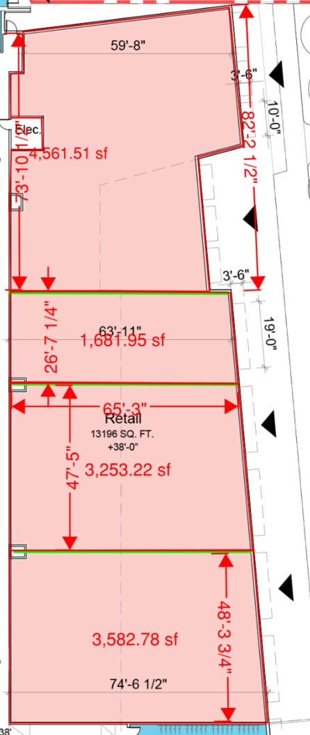 2900-2901 Potomac Ave, Alexandria, VA à louer Plan d’étage- Image 1 de 2