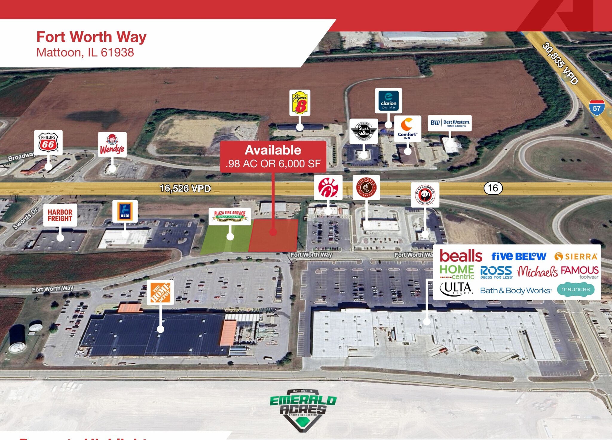 Fort Worth Way, Mattoon, IL for lease Building Photo- Image 1 of 7