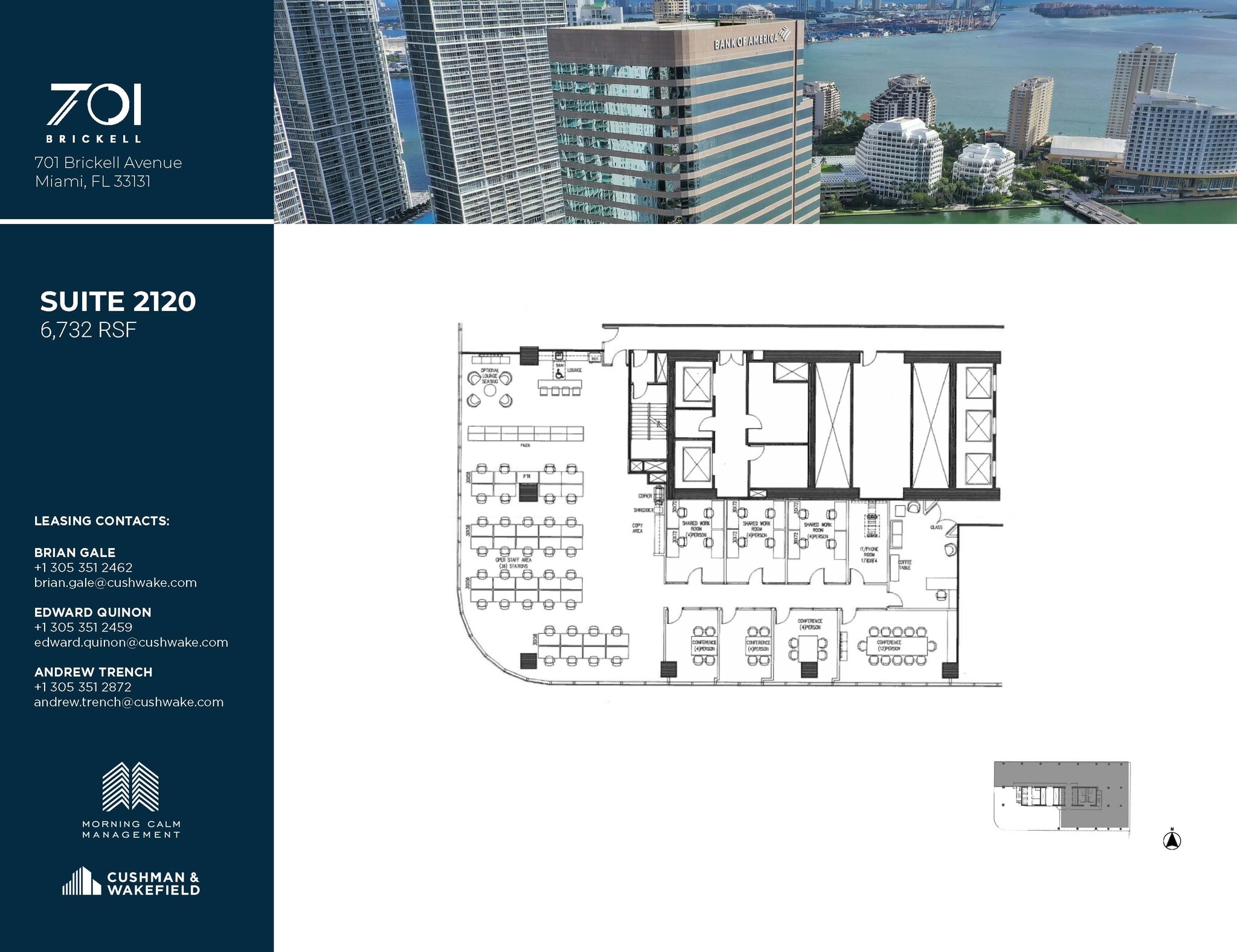 701 Brickell Ave, Miami, FL for lease Floor Plan- Image 1 of 1