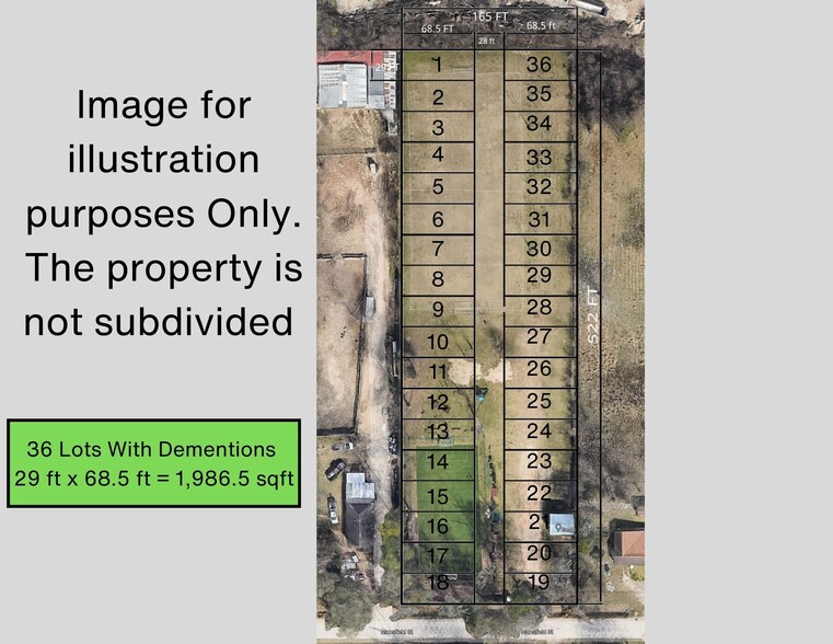 1716 Mansfield st, Houston, TX à vendre - Plan cadastral - Image 3 de 5