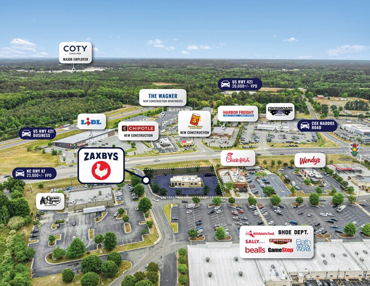3220 NC Highway 87 S, Sanford, NC à vendre - Photo du bâtiment - Image 2 de 3