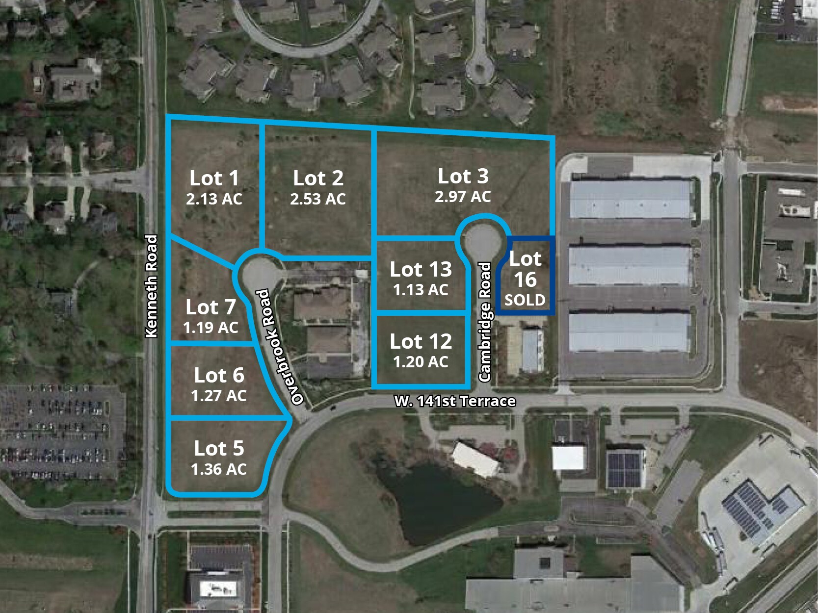 W 142nd St & Kenneth Rd, Leawood, KS à vendre Photo du bâtiment- Image 1 de 2