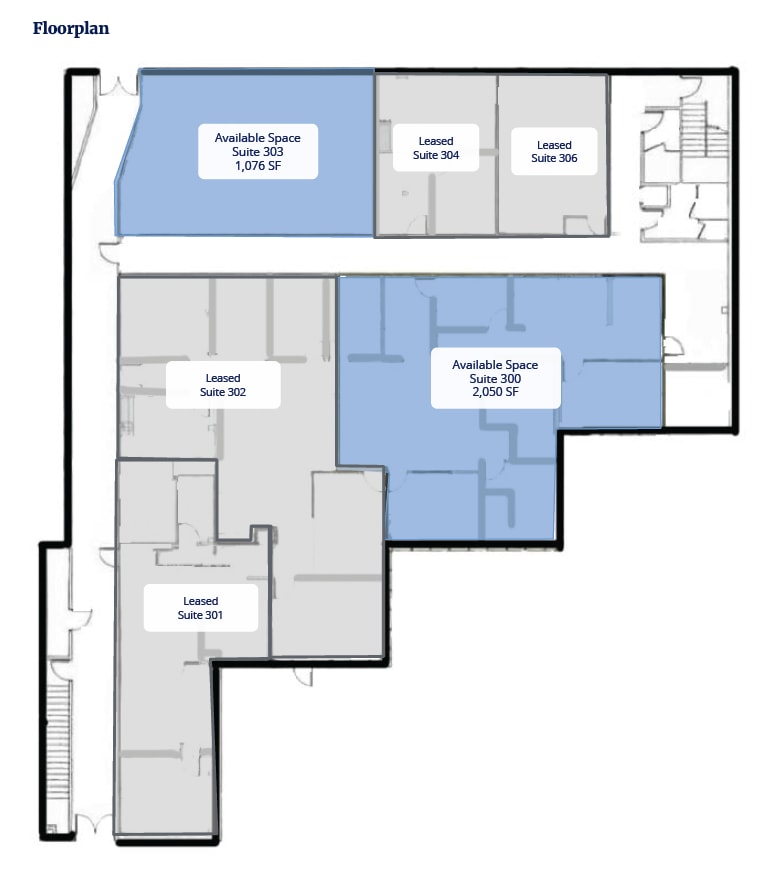 330 W College Ave, Appleton, WI à louer Plan d’étage- Image 1 de 1