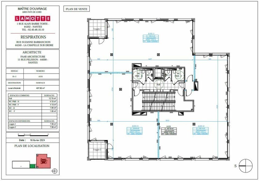 Bureau dans La Chapelle-sur-Erdre à vendre - Plan d’étage - Image 3 de 5