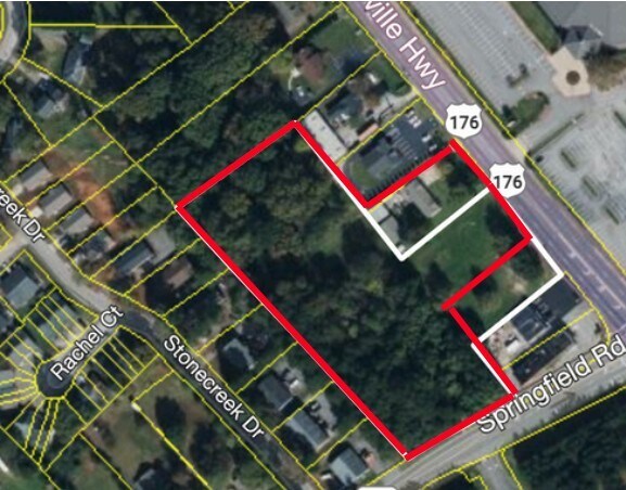 8709 and 8713 Asheville Hwy, Boiling Springs, SC à vendre - Photo du bâtiment - Image 2 de 2