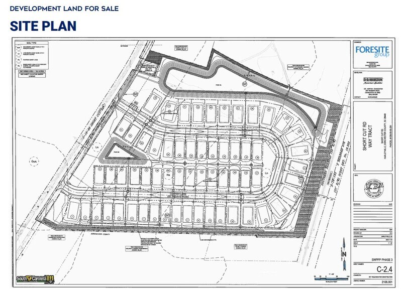 0 Short Cut Rd, Harleyville, SC for sale - Site Plan - Image 2 of 3