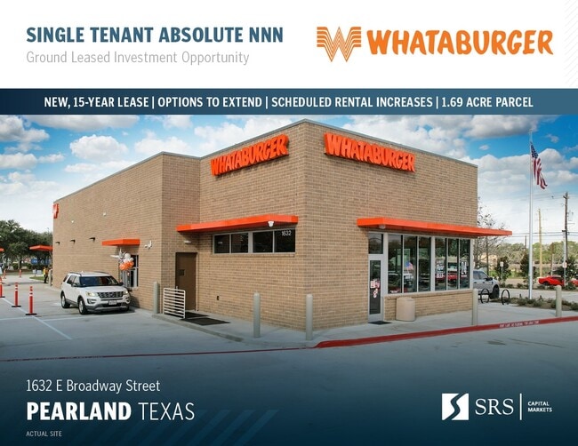 Plus de détails pour 1632 Broadway St, Pearland, TX - Commerce de détail à vendre