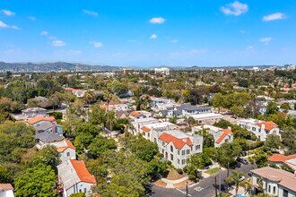 1040 S Longwood Ave, Los Angeles, CA - Aérien Vue de la carte