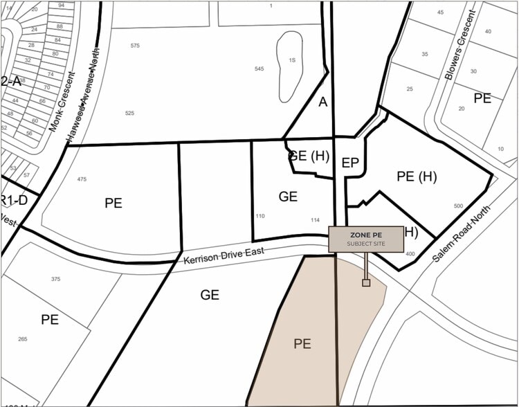 800 Salem Rd N, Ajax, ON à louer - Plan cadastral - Image 1 de 3