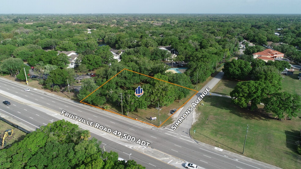 4495 Fruitville Rd, Sarasota, FL for sale - Aerial - Image 3 of 5