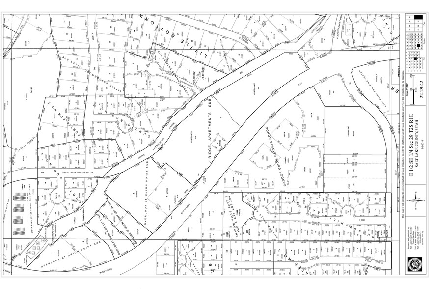 7495 Union Park Ave, Sandy, UT à louer - Plan cadastral - Image 2 de 7