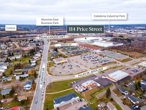 114 Price St, Moncton, NB - Aerial  map view