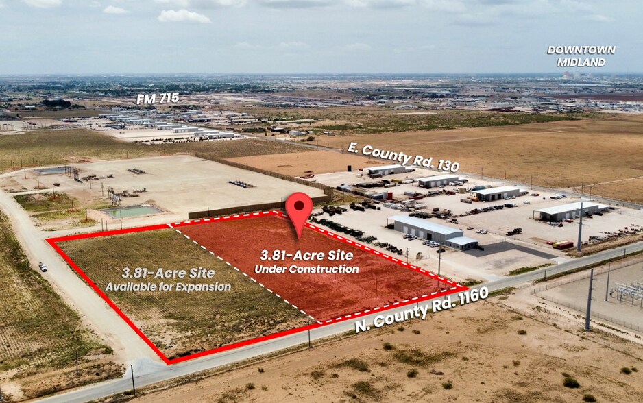4619 SCR 1160, Midland, TX for lease - Aerial - Image 2 of 13