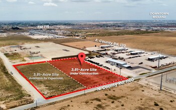 4619 SCR 1160, Midland, TX - AERIAL  map view