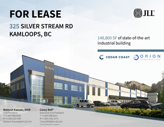Plus de détails pour 325 Silver Stream Rd, Kamloops, BC - Industriel à vendre