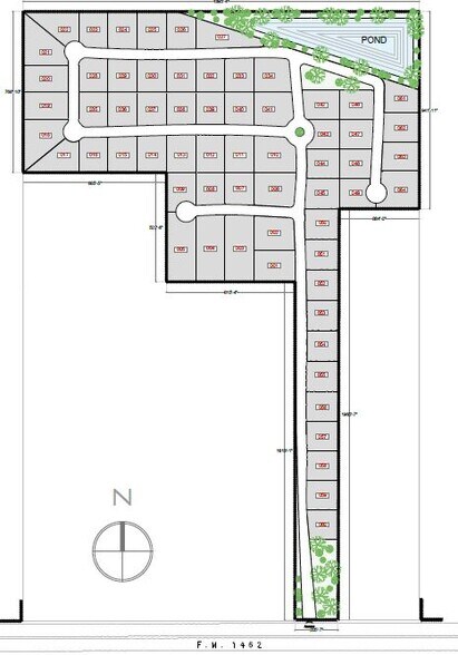 FM 1462 & Sh-288, Rosharon, TX à vendre - Plan de site - Image 2 de 3