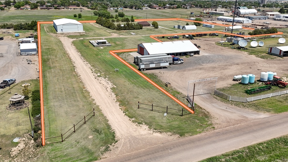 870 Sherman Alley St, Elkhart, KS for sale - Aerial - Image 3 of 5