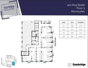 123 N Pitt St, Alexandria, VA for lease Floor Plan- Image 1 of 2