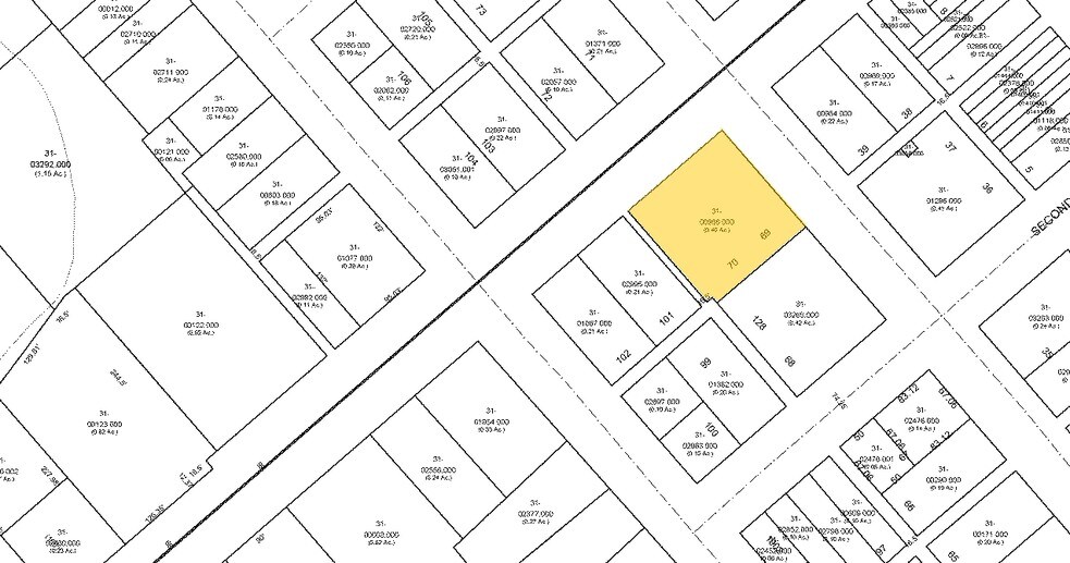 54 W High St, London, OH for sale - Plat Map - Image 2 of 5