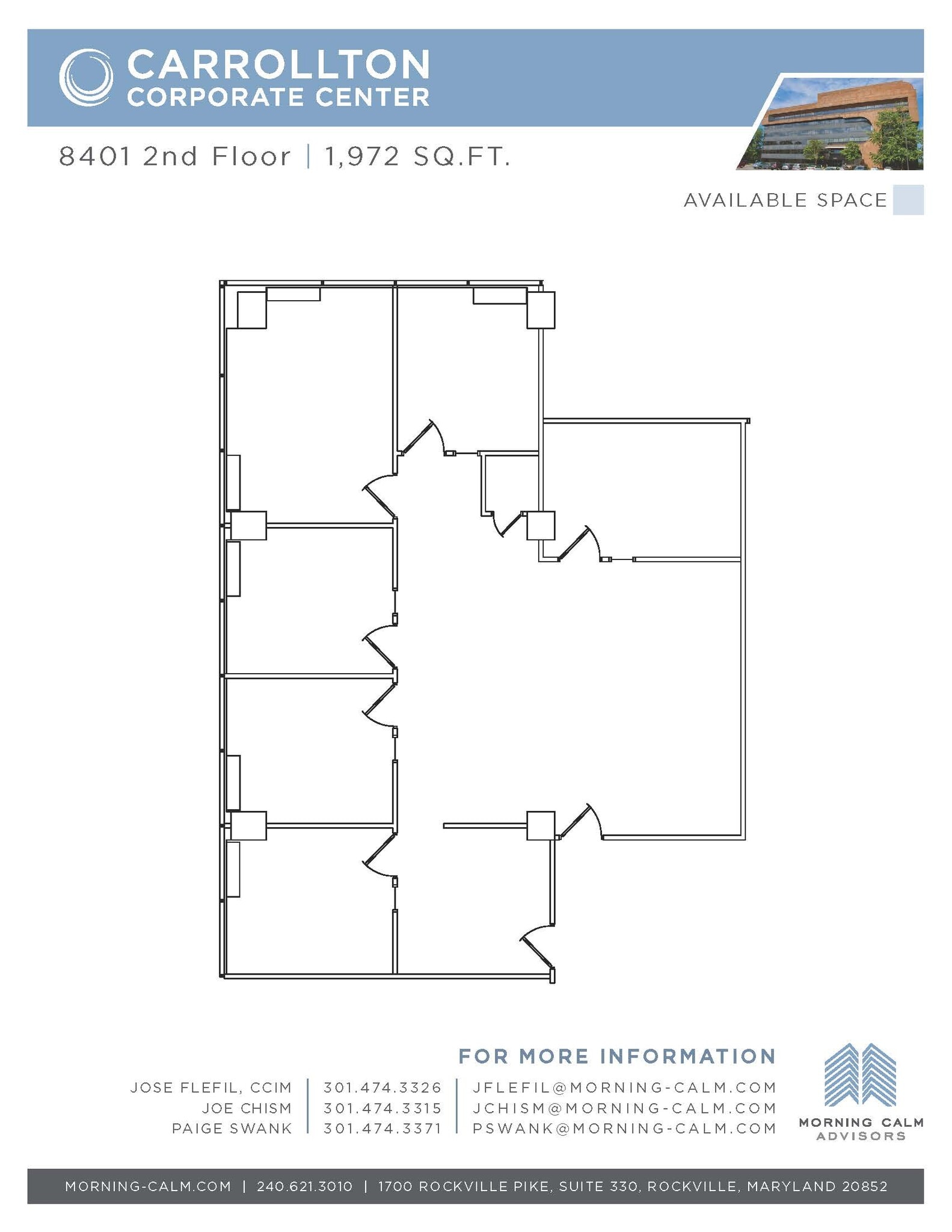 8401 Corporate Dr, Landover, MD for lease Floor Plan- Image 1 of 1