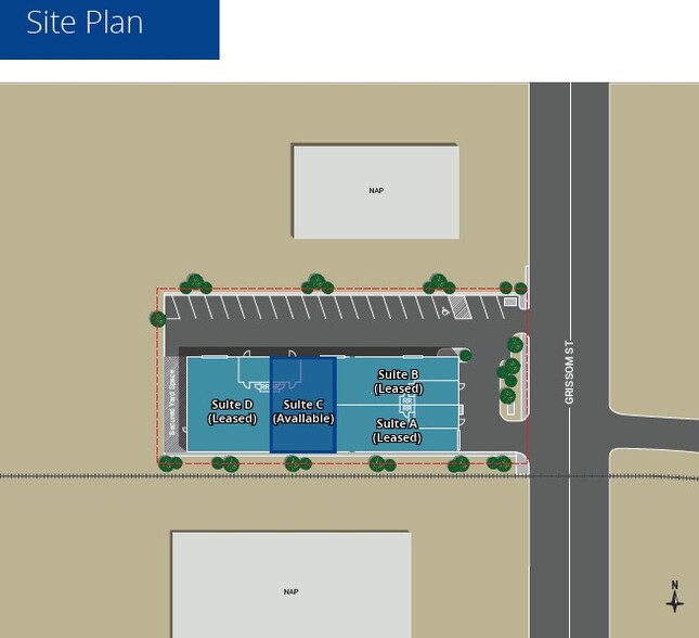 4551 Grissom St, Bakersfield, CA for lease - Site Plan - Image 2 of 3