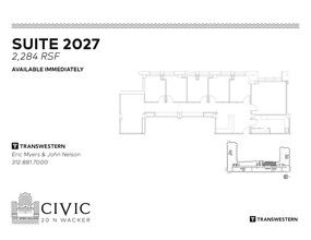 20 N Wacker Dr, Chicago, IL for lease Floor Plan- Image 1 of 4