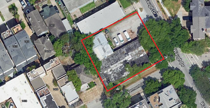 1818 Waugh Dr, Houston, TX - AERIAL  map view