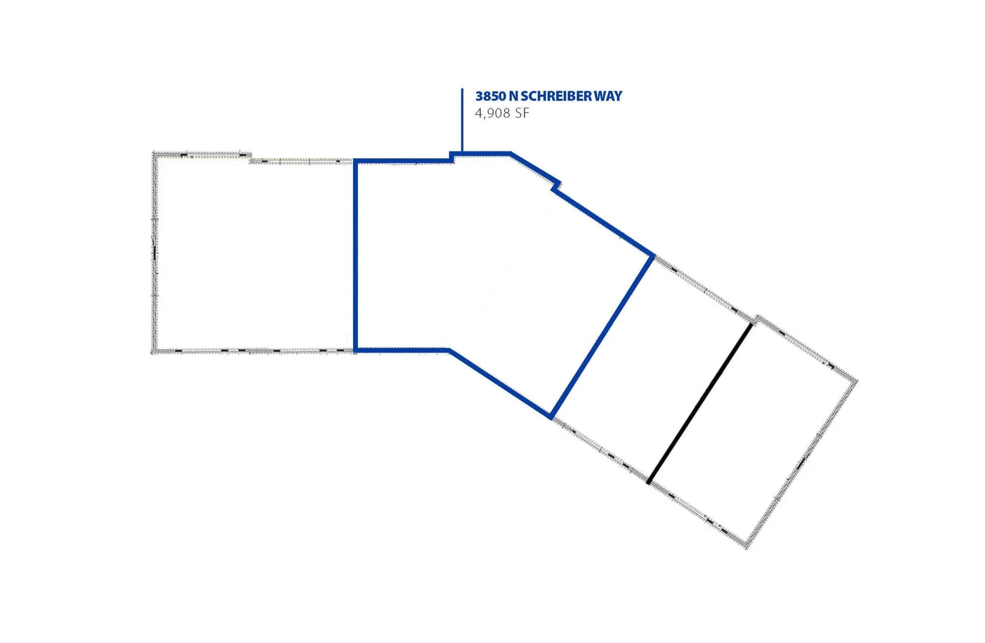 3846-3856 N Schreiber Way, Coeur d'Alene, ID for lease Floor Plan- Image 1 of 1