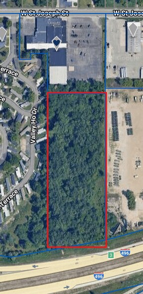 0 St Joseph St, Lansing, MI for sale - Aerial - Image 1 of 6