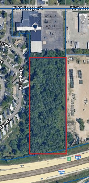 0 St Joseph St, Lansing, MI for sale Aerial- Image 1 of 7