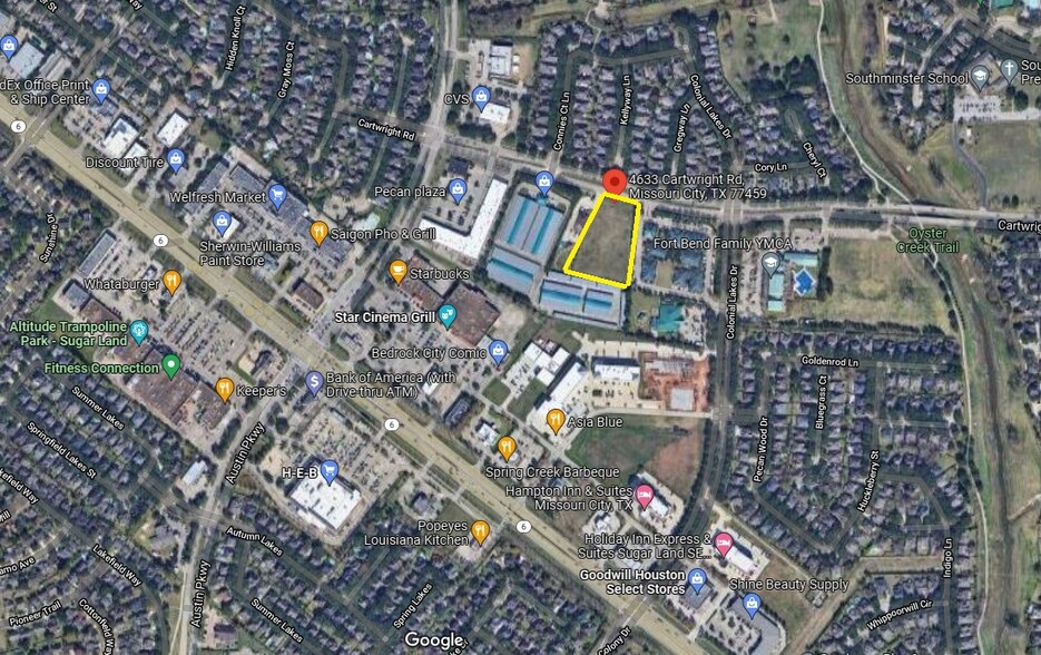 4633 Cartwright Rd, Missouri City, TX for sale - Aerial - Image 3 of 14