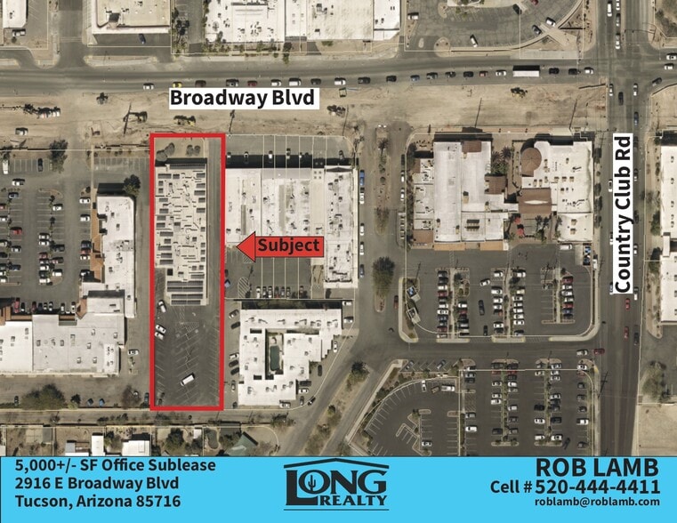 2916 E Broadway Blvd, Tucson, AZ for lease - Building Photo - Image 3 of 17