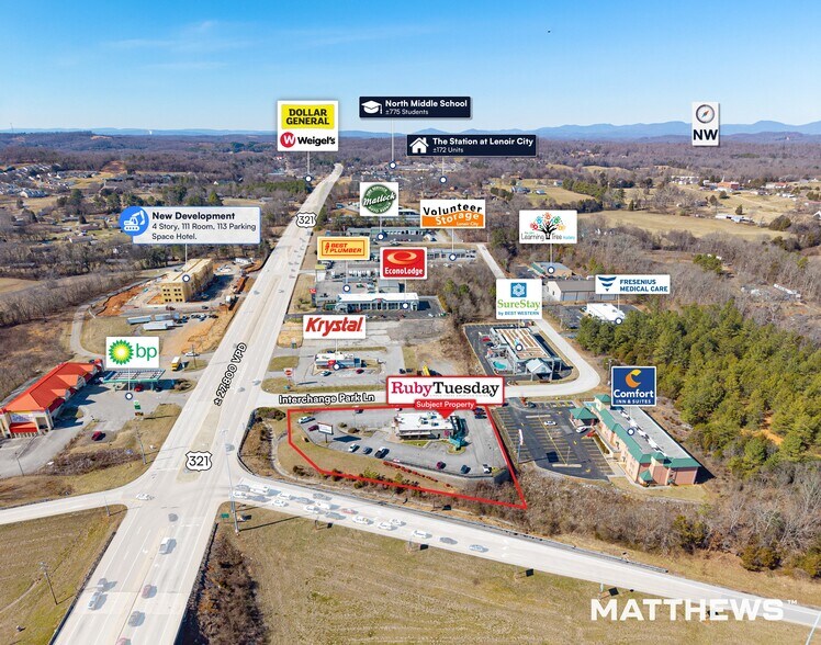120 Interchange Park Dr, Lenoir City, TN à vendre - Photo du bâtiment - Image 3 de 4