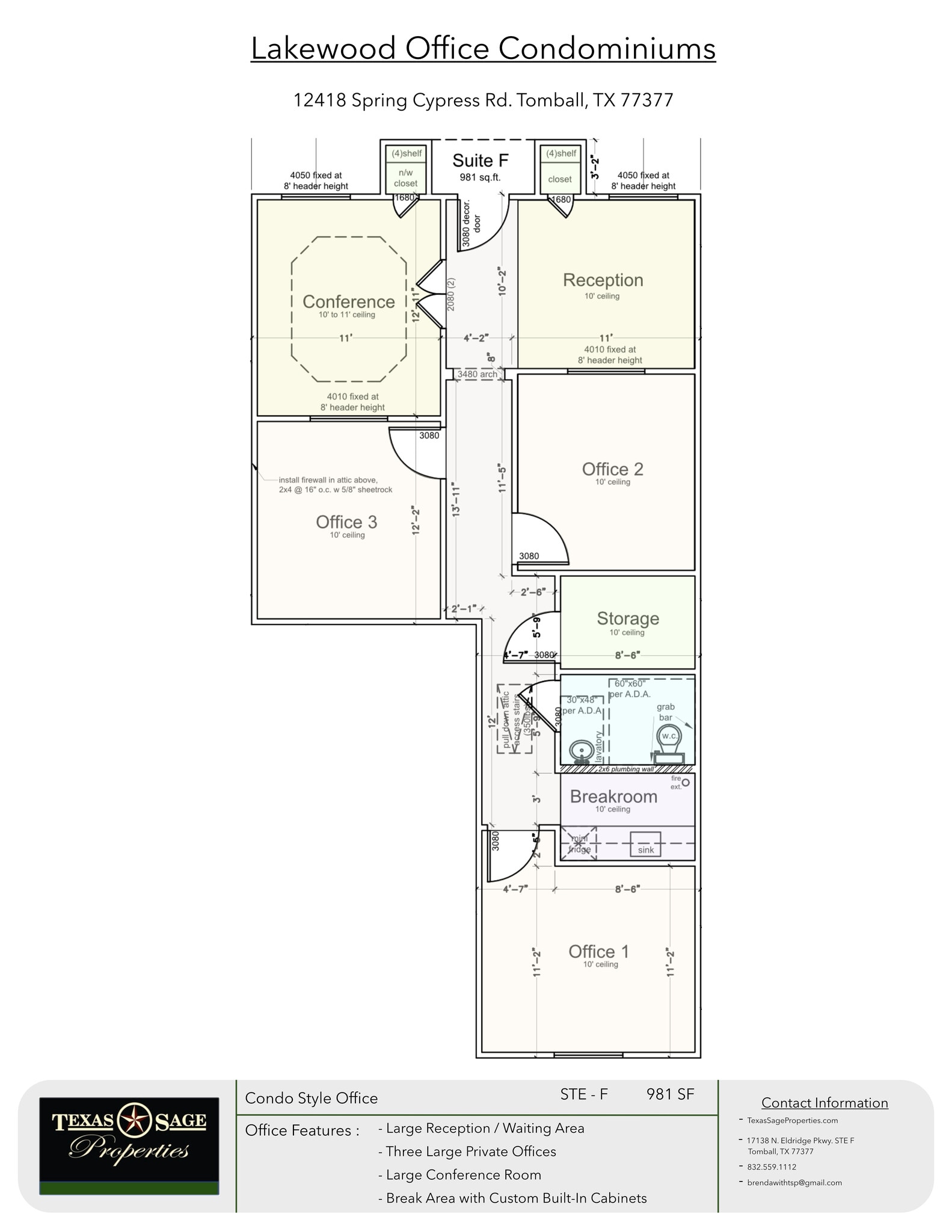 12410 Spring Cypress Rd, Tomball, TX for lease Building Photo- Image 1 of 1