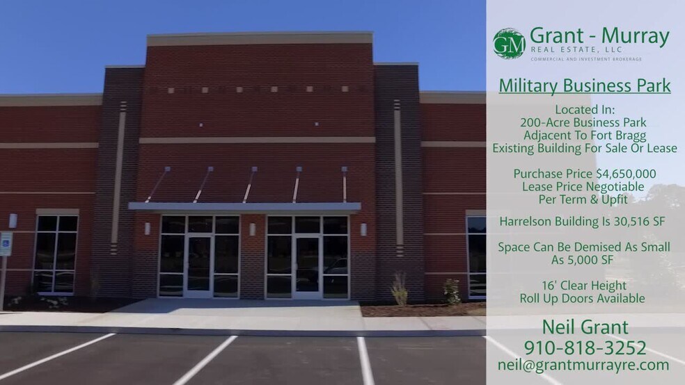 2810 Procurement Cir, Fayetteville, NC à louer - Vidéo sur l’inscription commerciale - Image 2 de 26