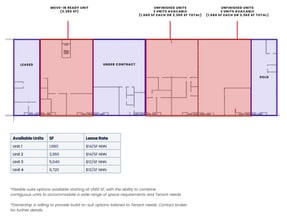 5475 Peoria St, Denver, CO à louer Plan d’étage- Image 1 de 1