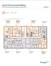 5445-5601 Loch Raven Blvd, Baltimore, MD à louer Plan d  tage- Image 1 de 4