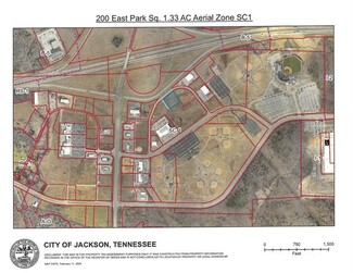 Plus de détails pour 200 E Park Sq, Jackson, TN - Terrain à vendre