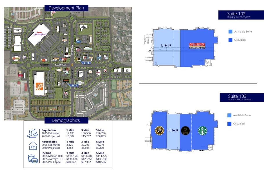 7777 S 5600 W, West Jordan, UT for lease - Site Plan - Image 1 of 5
