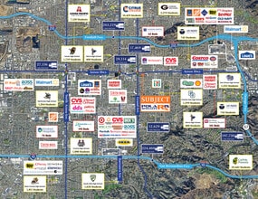 1010 E Arrow Hwy, Covina, CA - Aerial map view - Image1