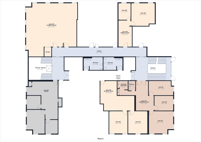 240 E Lake St, Addison, IL à louer - Plan d’étage - Image 3 de 17