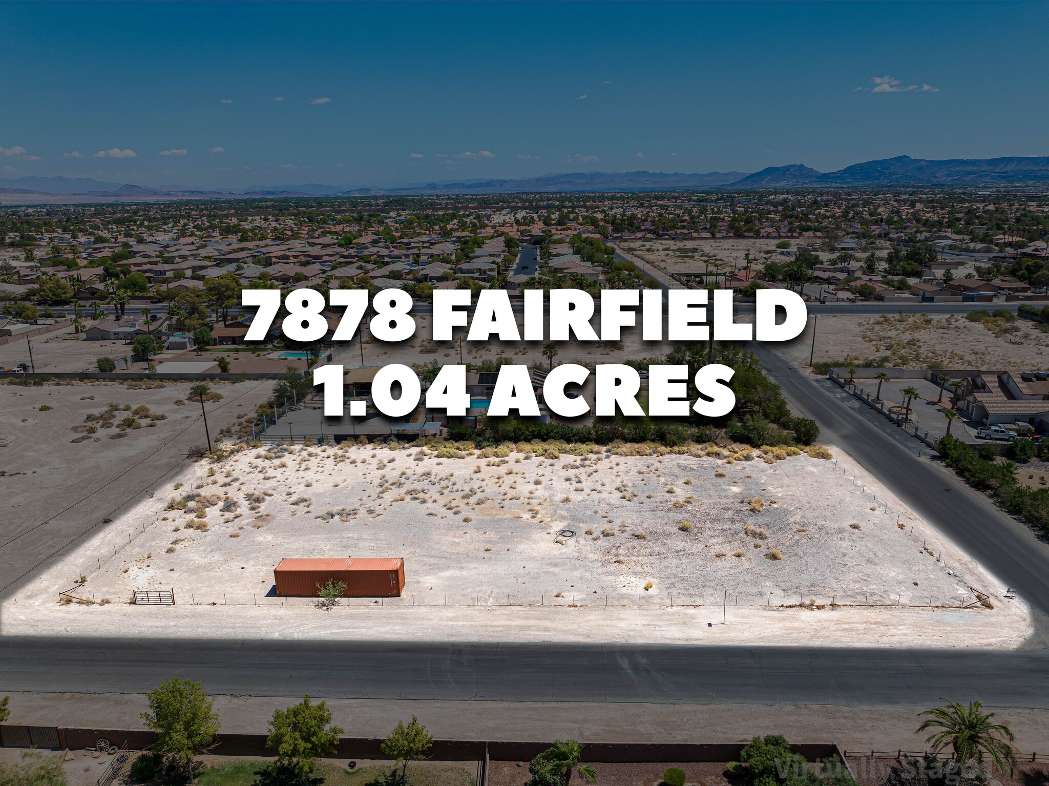 7878 Fairfield Ave, Las Vegas, NV for sale Aerial- Image 1 of 5
