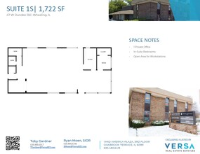 47 W Dundee Rd, Wheeling, IL for sale Floor Plan- Image 1 of 3