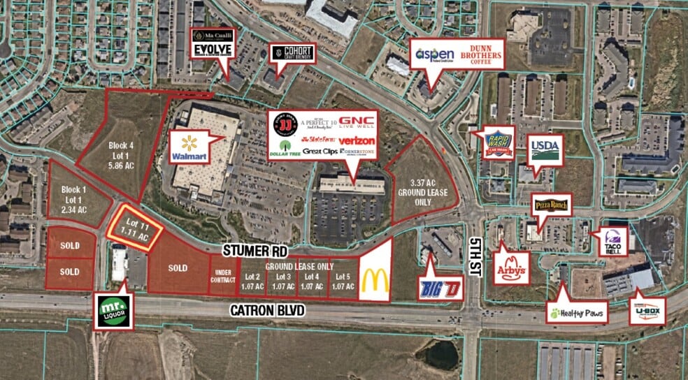 Stumer Rd, Rapid City, SD for sale - Aerial - Image 1 of 3