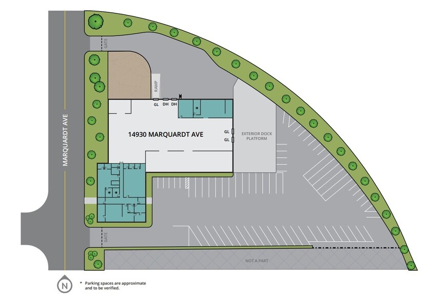 14930 Marquardt Ave, Santa Fe Springs, CA à vendre - Plan de site - Image 2 de 2