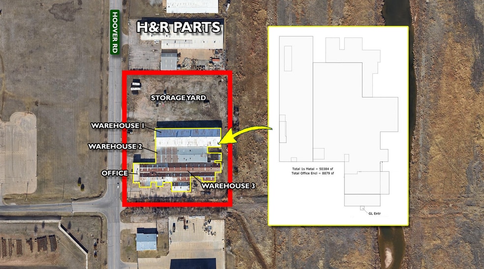 3158 S Hoover Rd, Wichita, KS for lease - Building Photo - Image 3 of 6