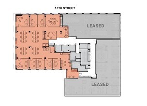 1100 17th St NW, Washington, DC for lease Floor Plan- Image 1 of 10