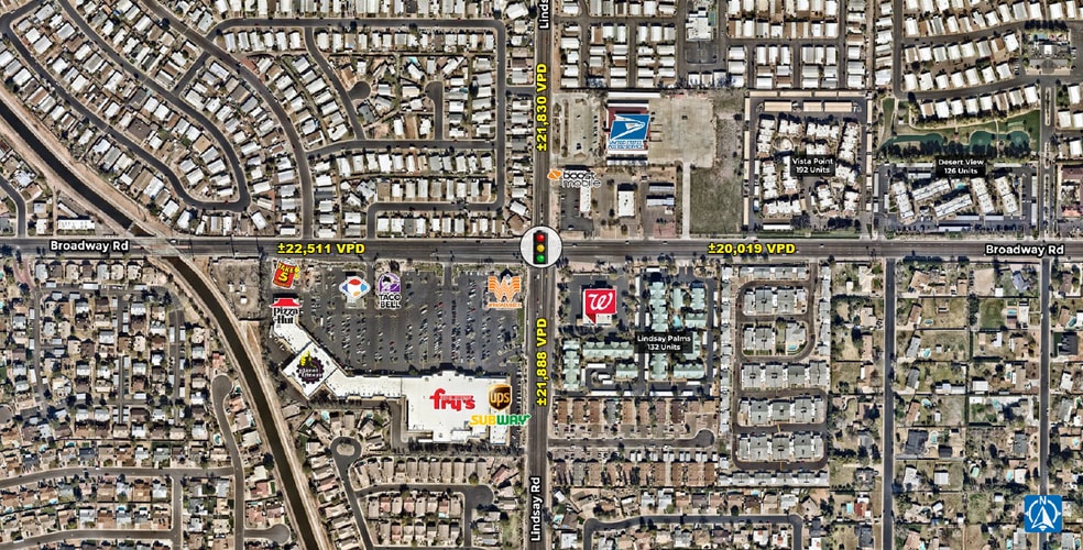 2635-2753 E Broadway Rd, Mesa, AZ à louer - Photo du bâtiment - Image 2 de 2