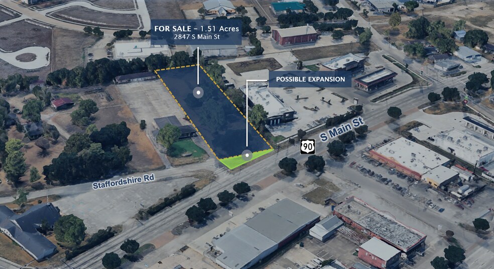 0 Staffordshire Rd, Stafford, TX for sale - Building Photo - Image 1 of 3