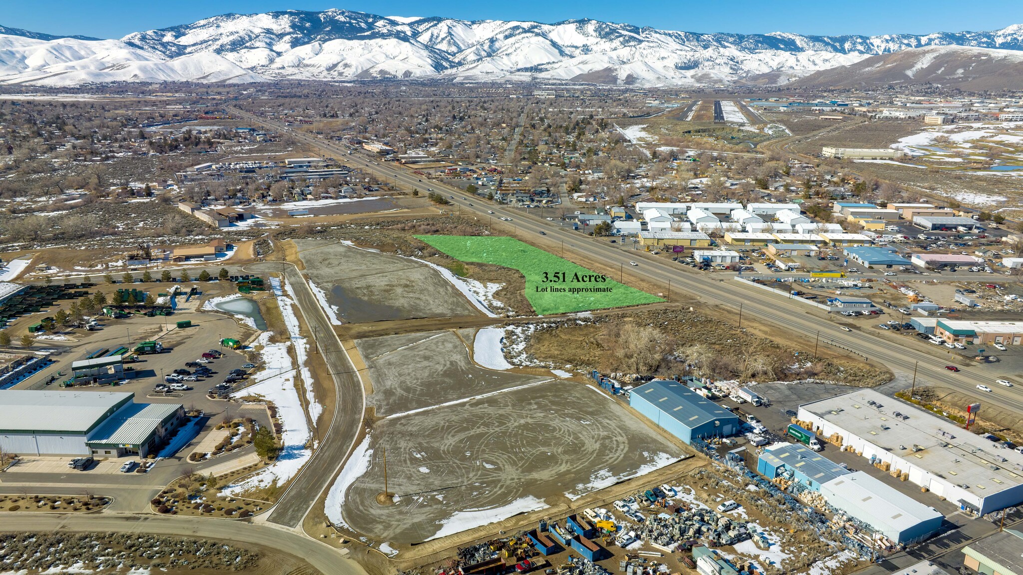0 US 50 E, Carson City, NV à vendre Aérien- Image 1 de 3